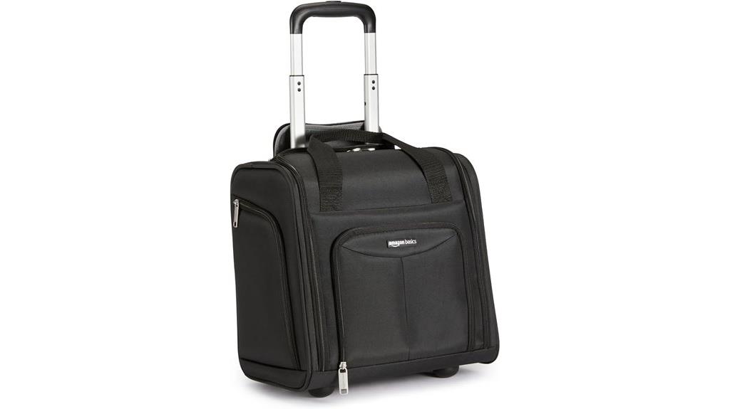 underseat luggage with wheels