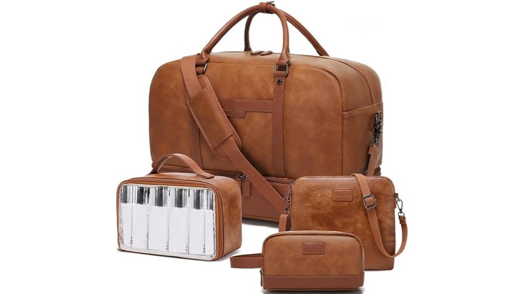 unisex travel weekender bag