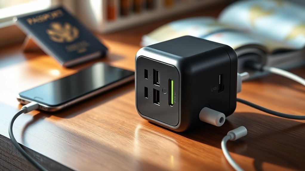 universal safe portable adapter