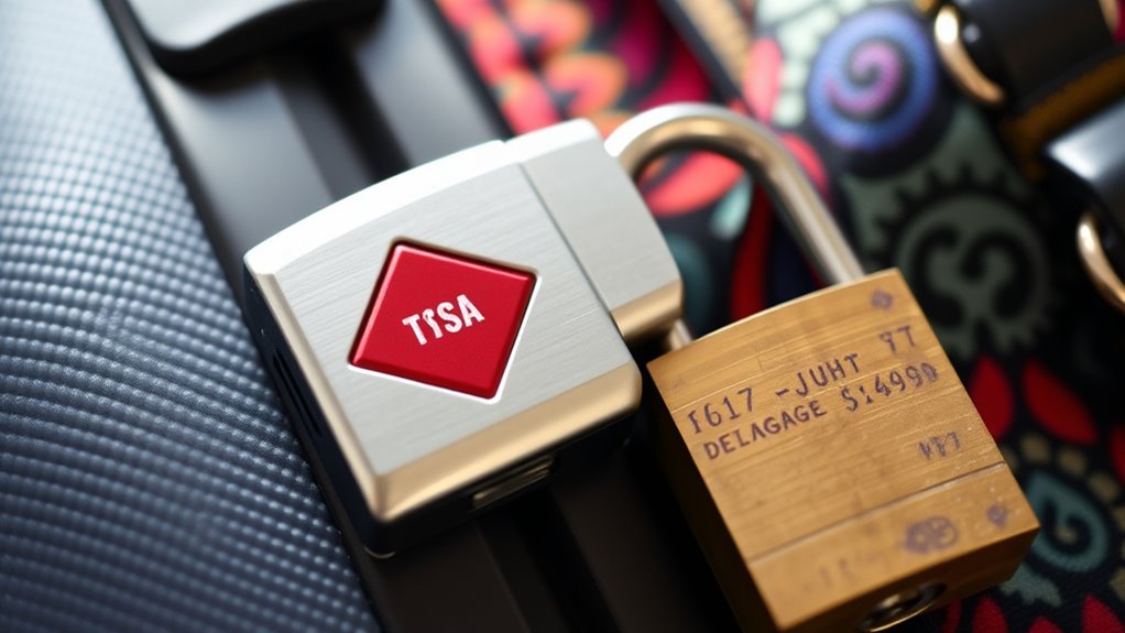 use clear lock labels