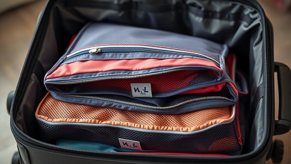 use organized packing supplies