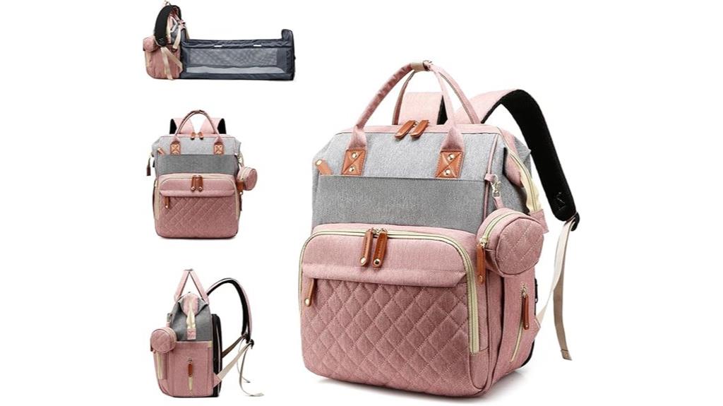 waterproof 3 in 1 diaper backpack