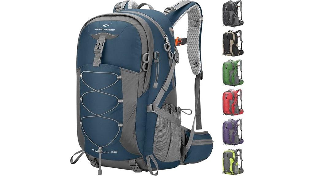 waterproof 40l hiking backpack
