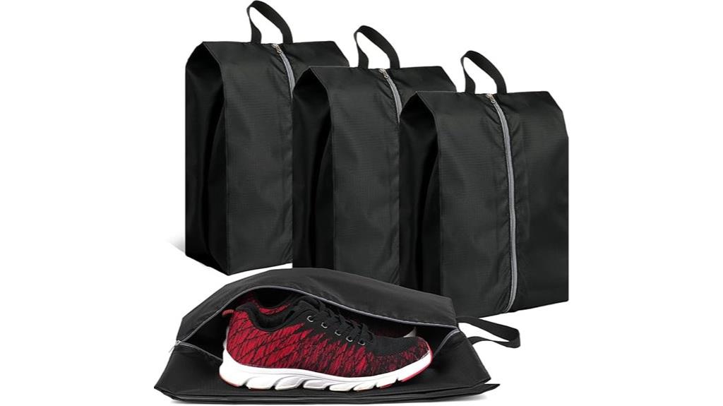 waterproof travel shoe set