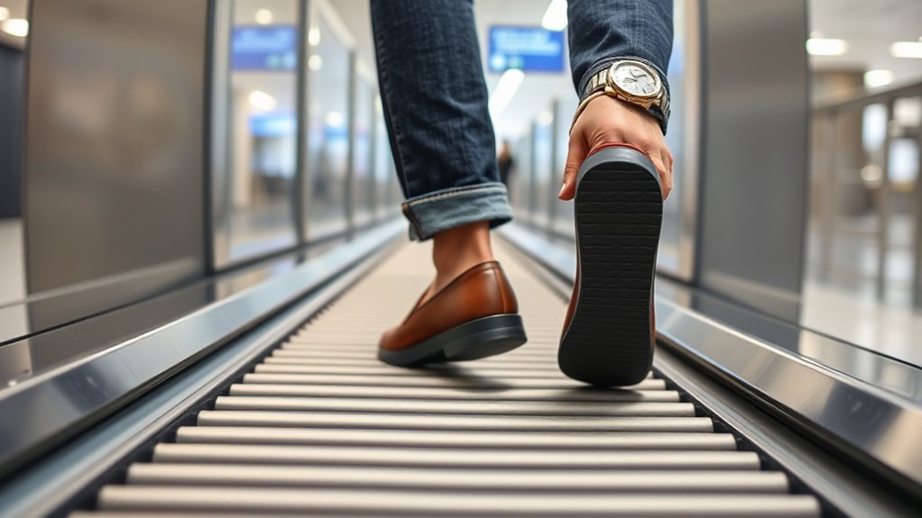 wear slip on shoes minimize accessories