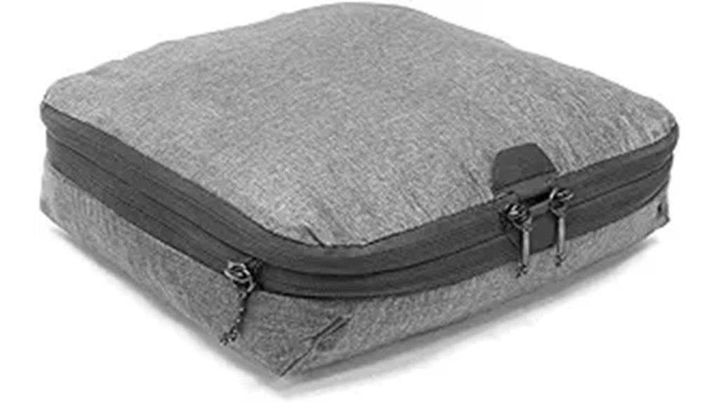 weatherproof charcoal packing cube