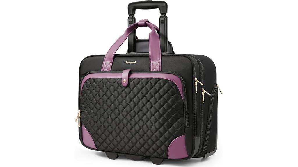 wheeled 17 3 inch laptop bag
