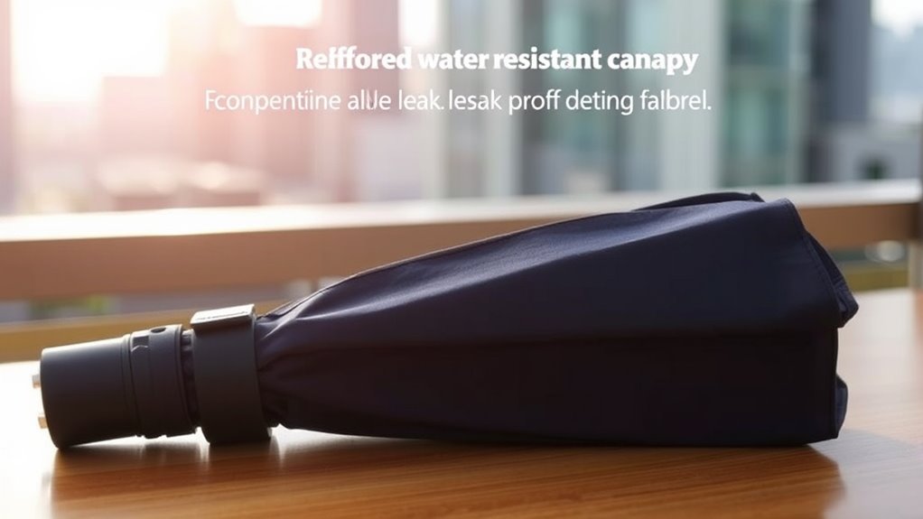 wind resistant compact waterproof user friendly