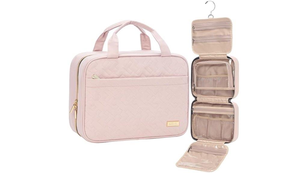 women s portable hanging toiletry bag