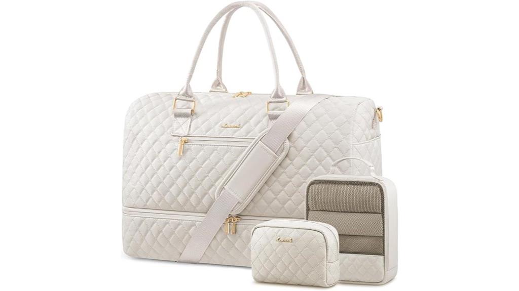 women s travel duffle set