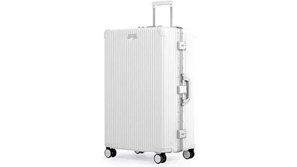 zipperless travel suitcase design