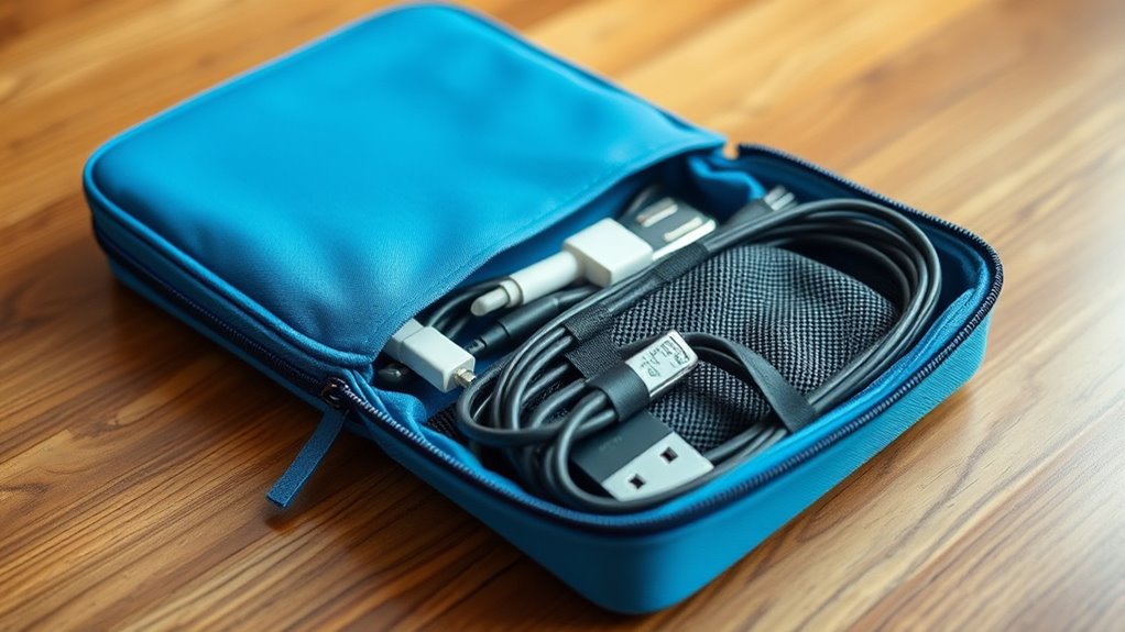 cable and charger organizer