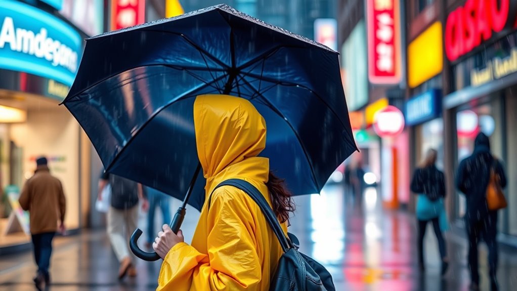 choosing portable rain protection