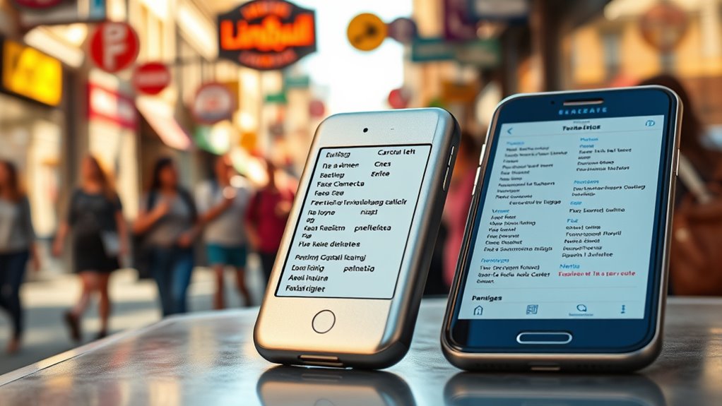 device vs app comparison