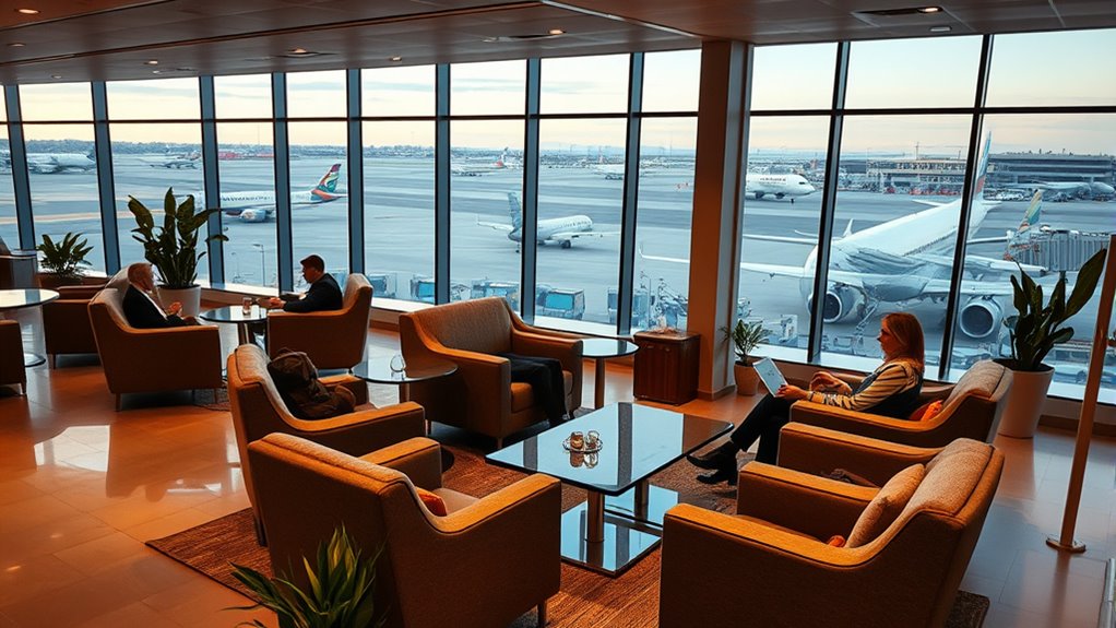 evaluating lounge access benefits