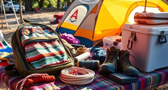 festival travel and camping essentials