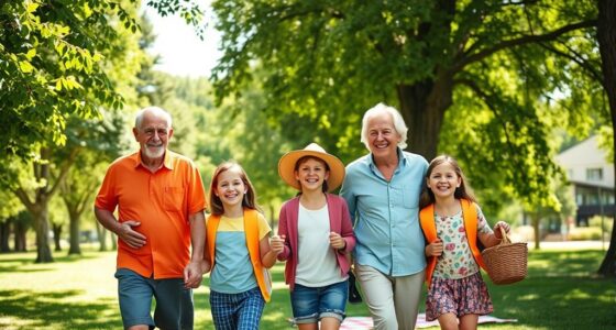 grandparents traveling with grandkids