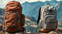 hiking vs travel backpacks