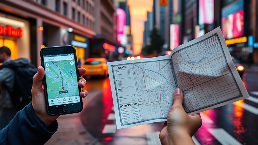 offline navigation without data