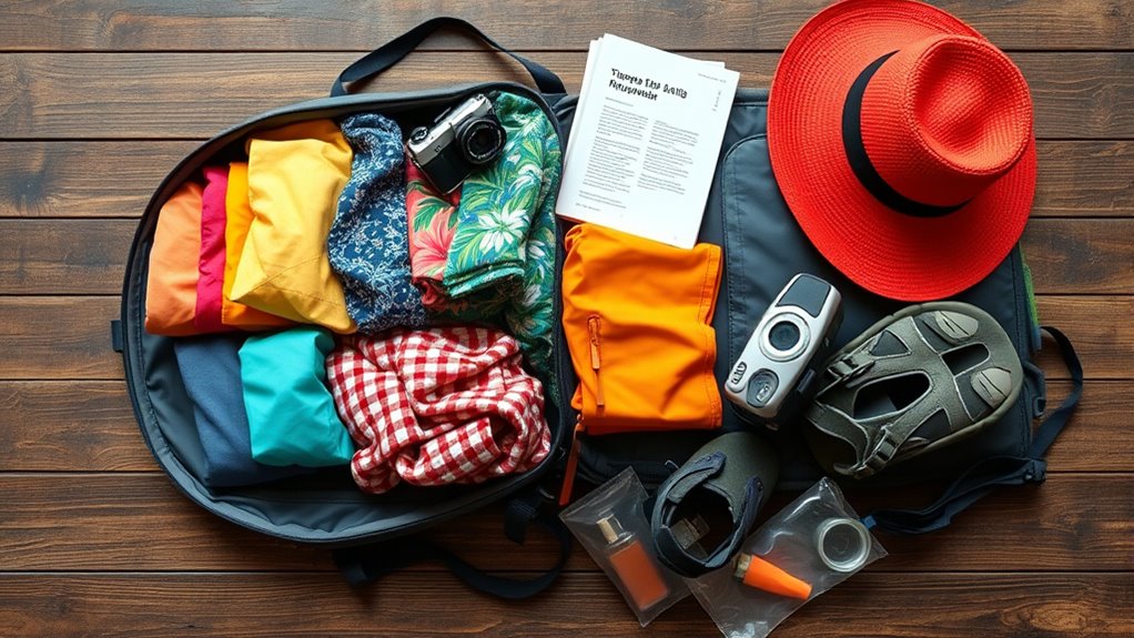 plan pack respect explore