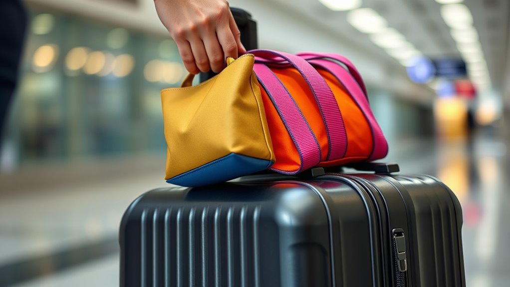 secure ergonomic travel attachment