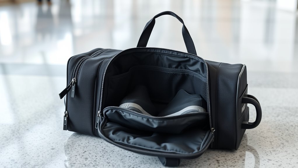 secure organized travel essentials