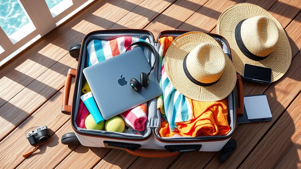 smart packing for workation