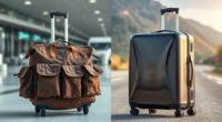 travel luggage road vs air
