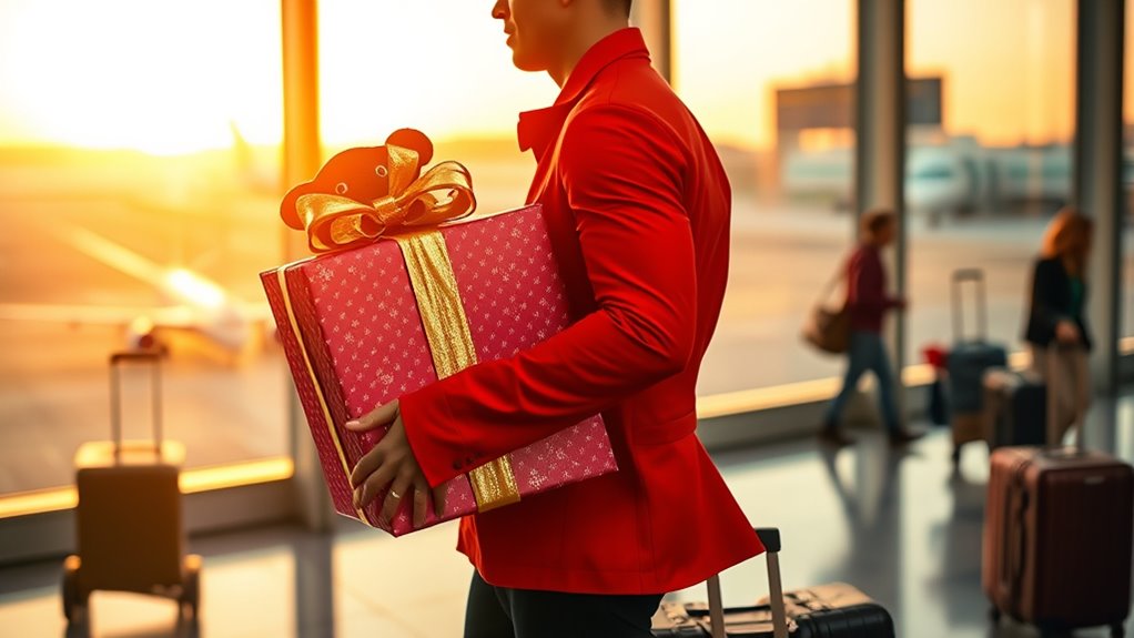 traveling with gifts