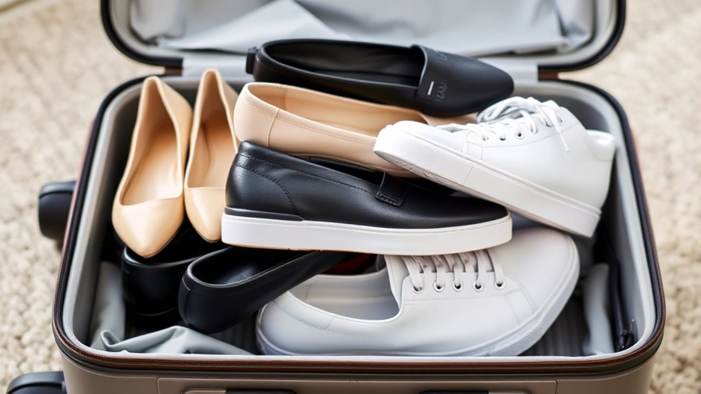 versatile protected travel shoes