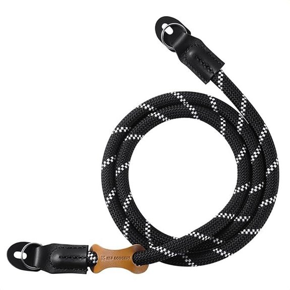 camera neck strap with o ring