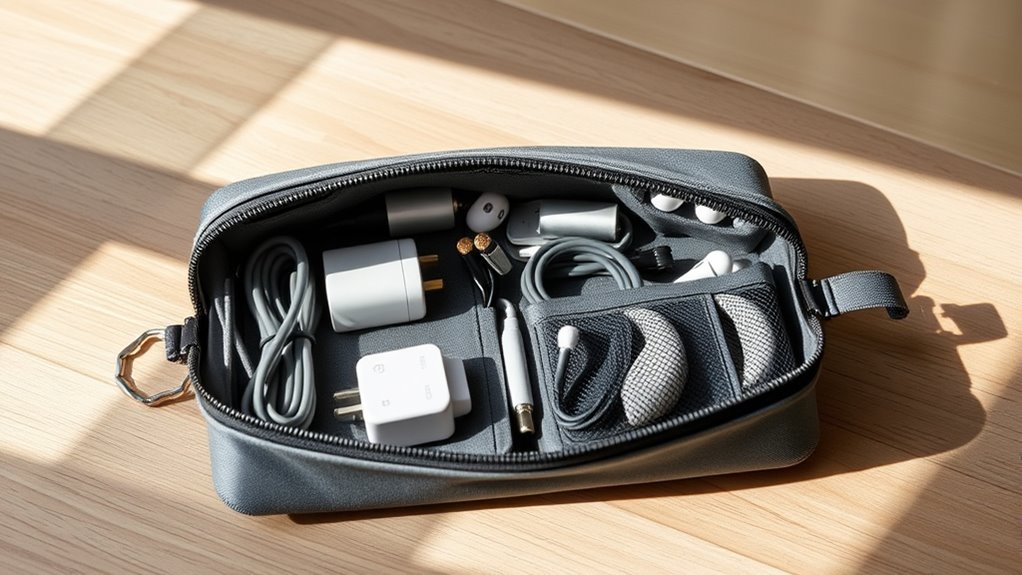 compact durable organized water resistant