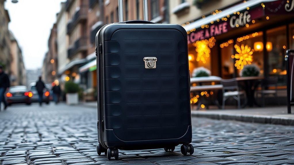 durable spacious secure luggage