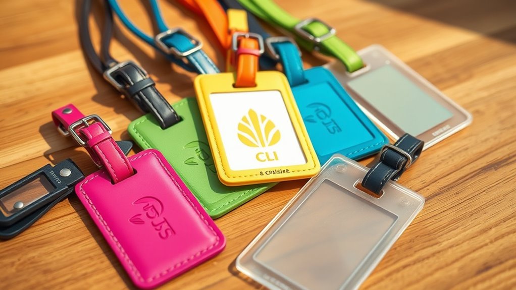 durable waterproof luggage tags