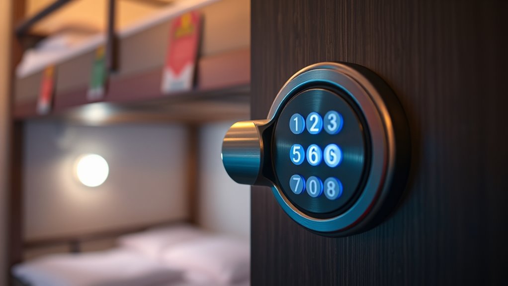 hostel lock security considerations
