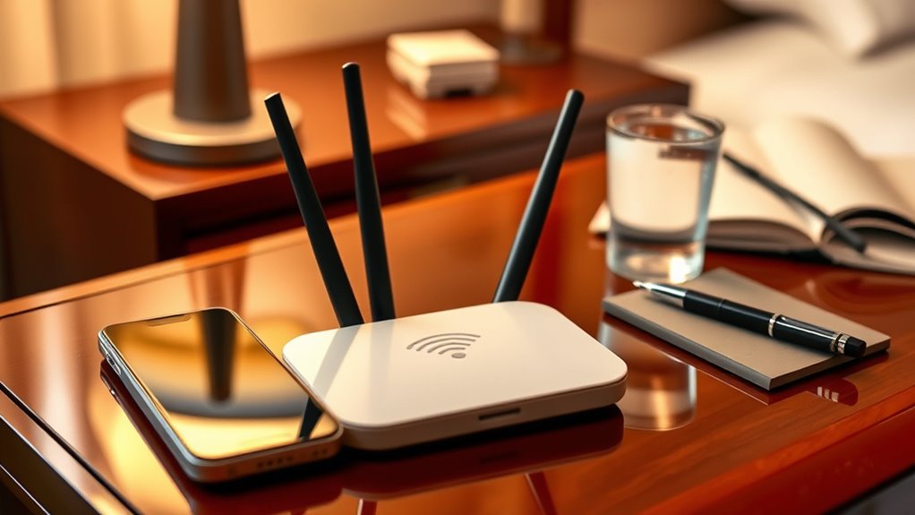 hotel wifi security features