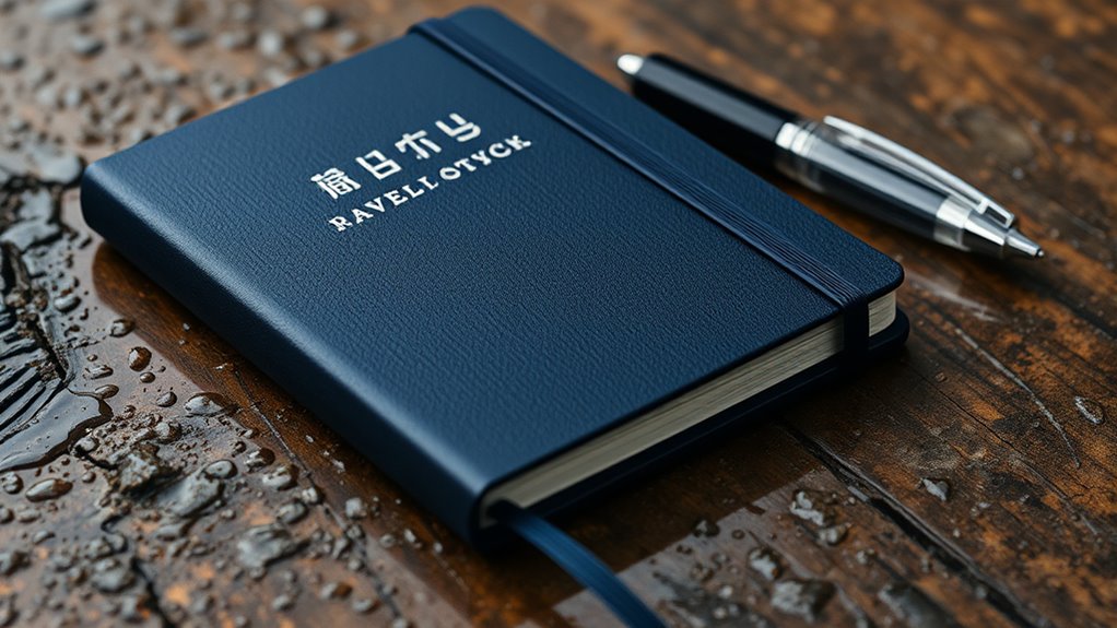 key factors for waterproof notebooks