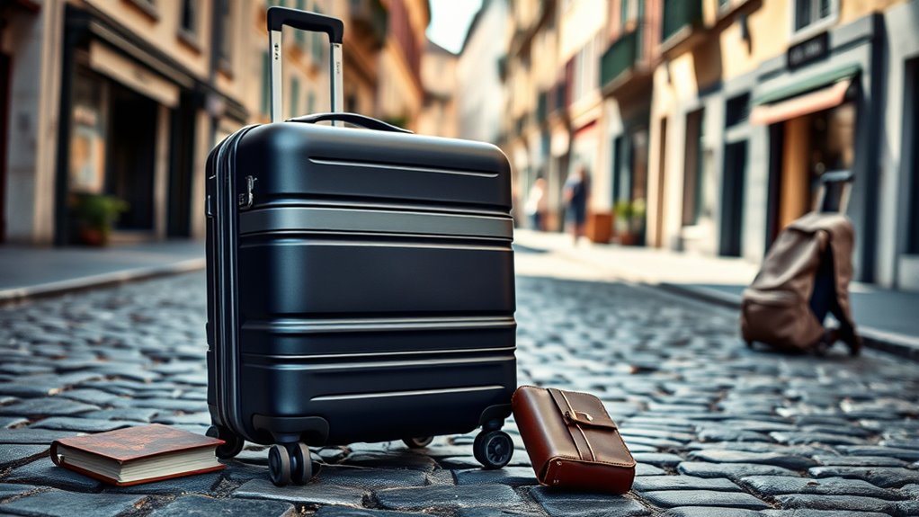 light durable secure luggage