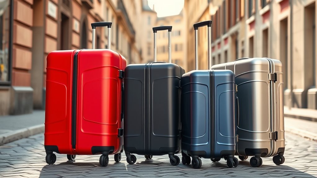 lightweight durable secure luggage