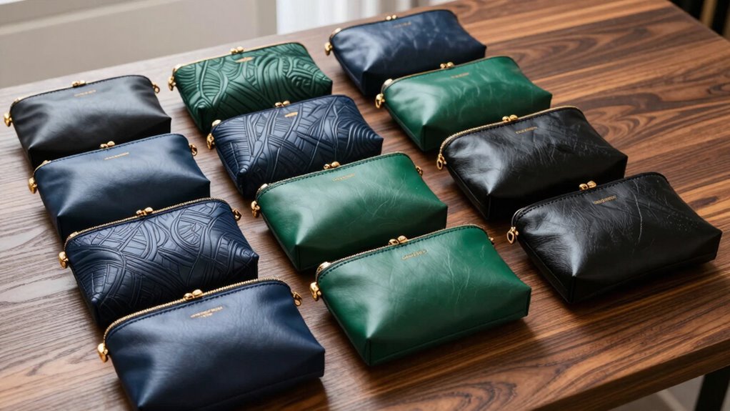 luxury business travel pouches