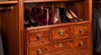 luxury cedar leather storage