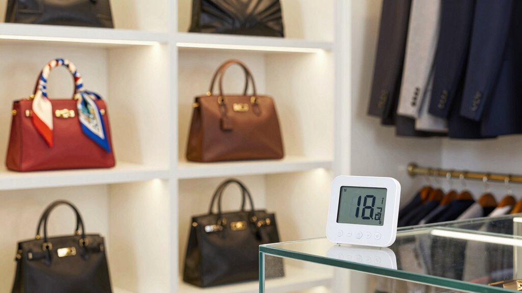 luxury closet humidity monitors