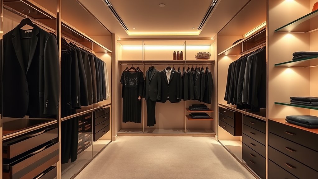 luxury closet organization essentials
