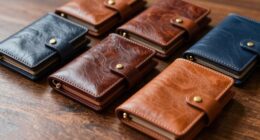 luxury leather travel wallets