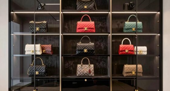 luxury purse shelf organizers