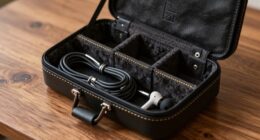luxury travel cable organizers