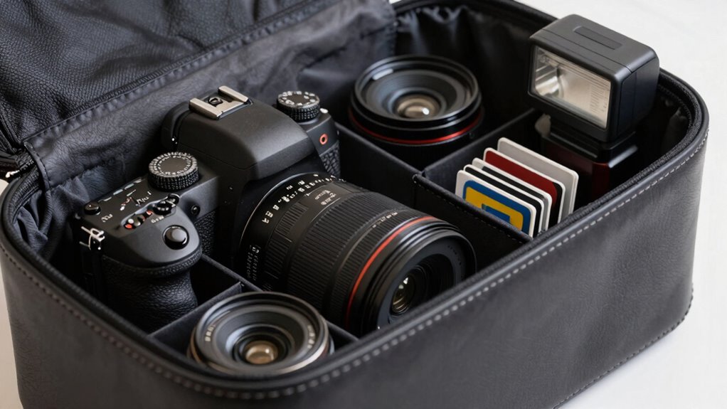 luxury travel camera inserts