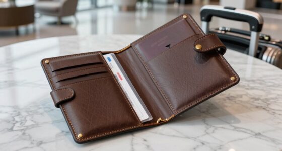 luxury travel document organizers