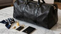 luxury travel duffel accessories