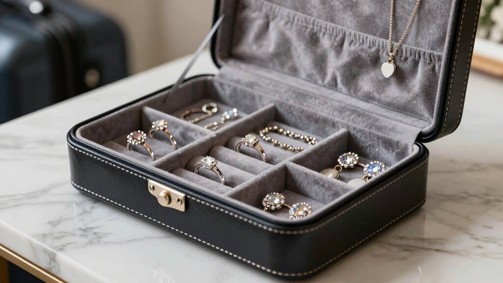 luxury travel jewelry organizers